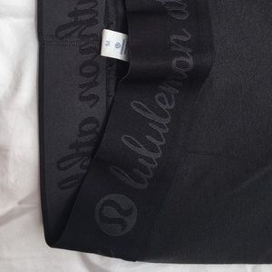 Black Lululemon Tights with Design - NEVER WORN!